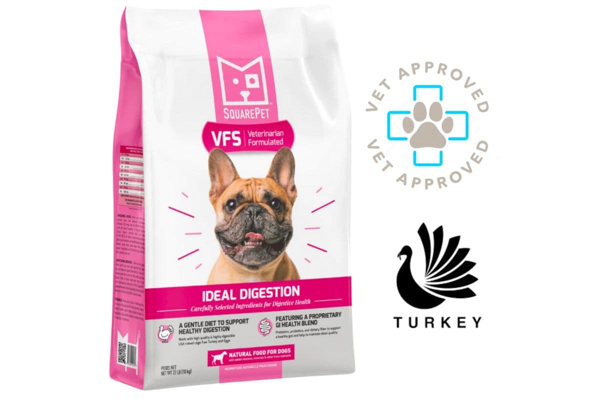 SquarePet - Ideal Digestion Dry Dog Food (22 lbs)