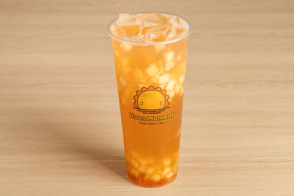 Fresh Peach Ice Tea