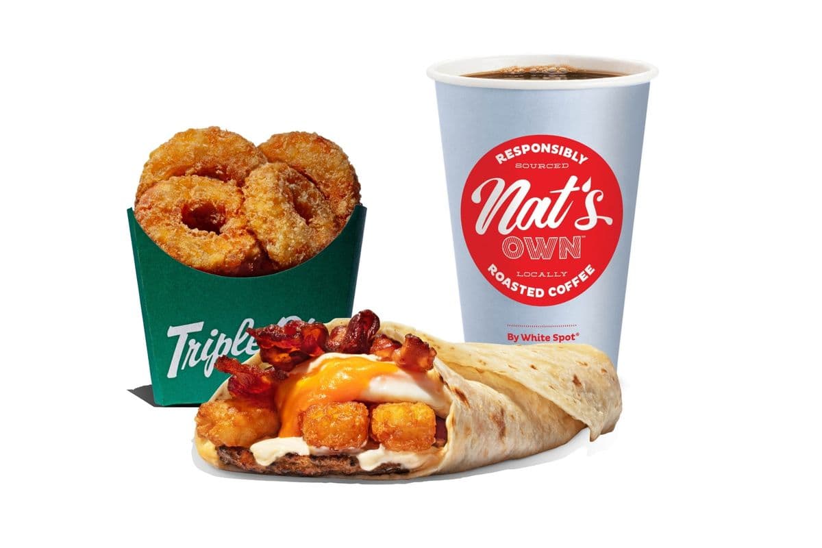 Loaded Breakfast Wrap Combo