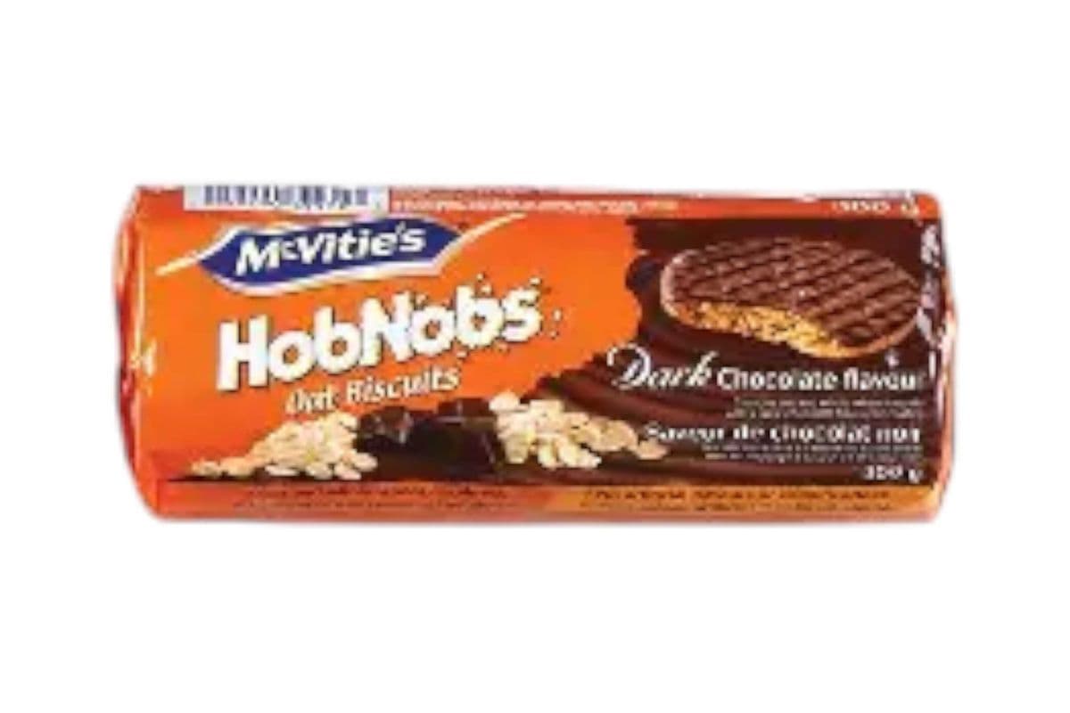 Mc Vitie's Hobnob's Dark Chocolate Flavour (300g) (180 Cal)