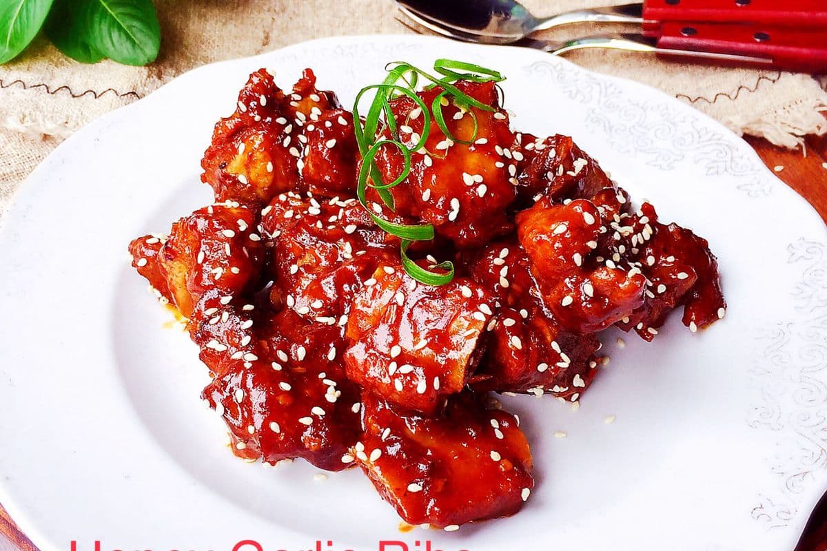 Honey Garlic Ribs - Large