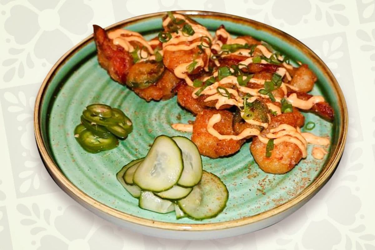 Chili Popcorn Shrimp