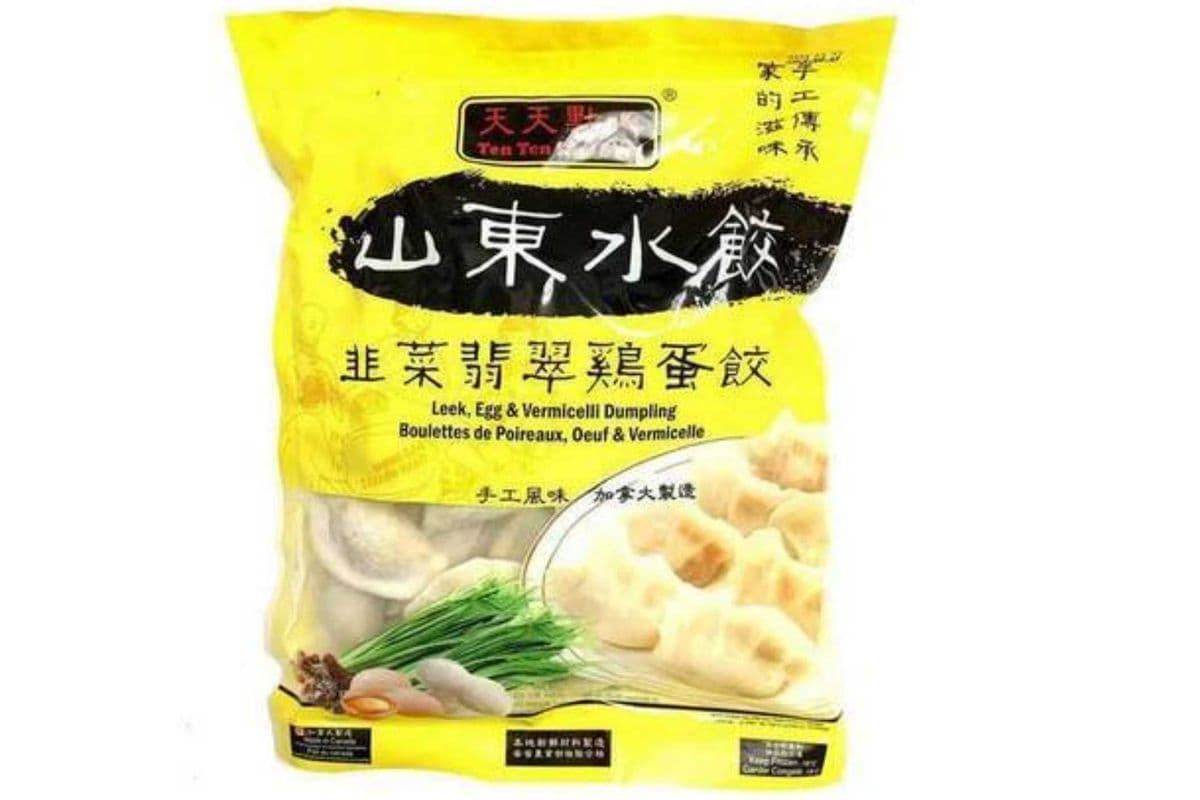TenTenDimSum · Leek, Egg and Vermicelli Dumpling (800g)