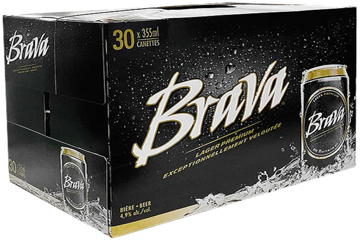Brava BEER 30 CANS (30 x 355ML)