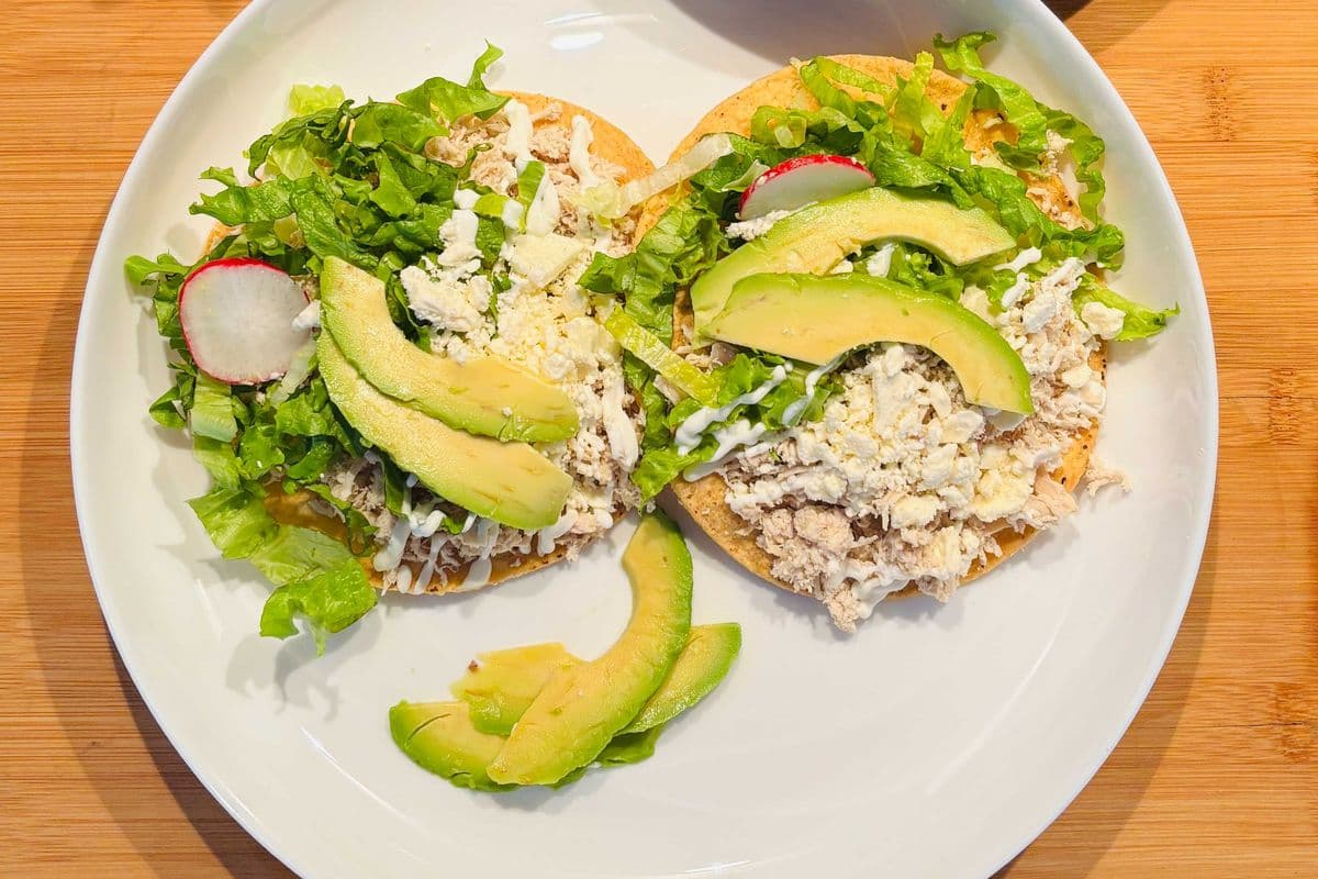 Tostadas De Pollo