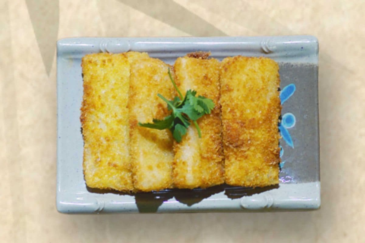 Glutinous Rice Cake with Brown Sugar (4 pcs) 姜糖糍粑