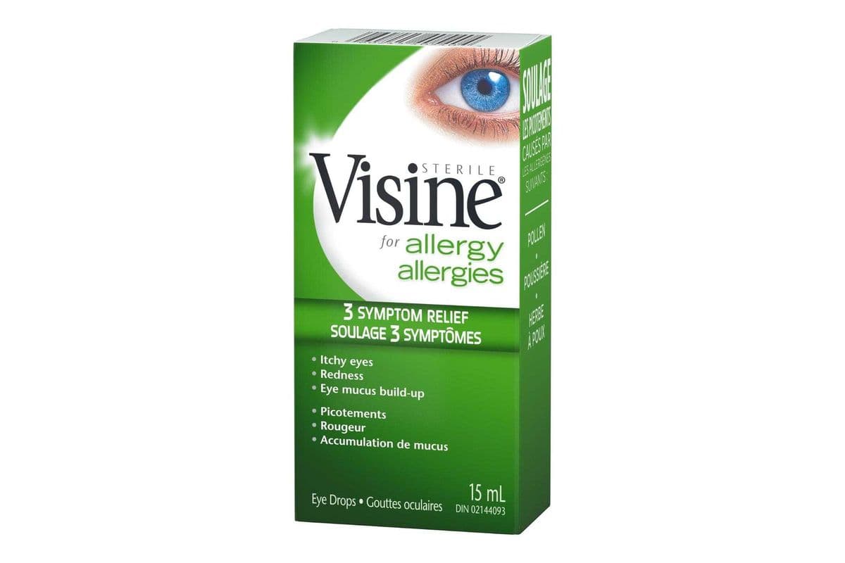 Visine For Allergy Eye Drops (15 ml)