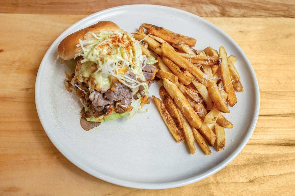 Korean Beef Bulgogi Burger