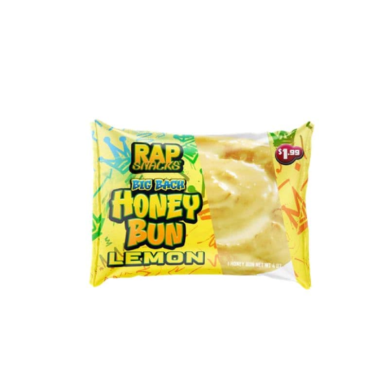 Rap Snacks Big Back Honey Buns Lemon - USA (4oz)
