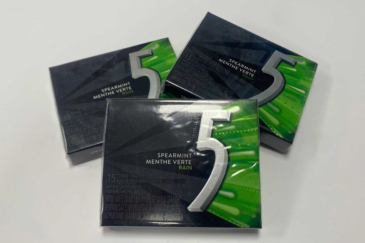 Wrigley's 5 Gum Spearmint Rain (37.5) (5 Cal)