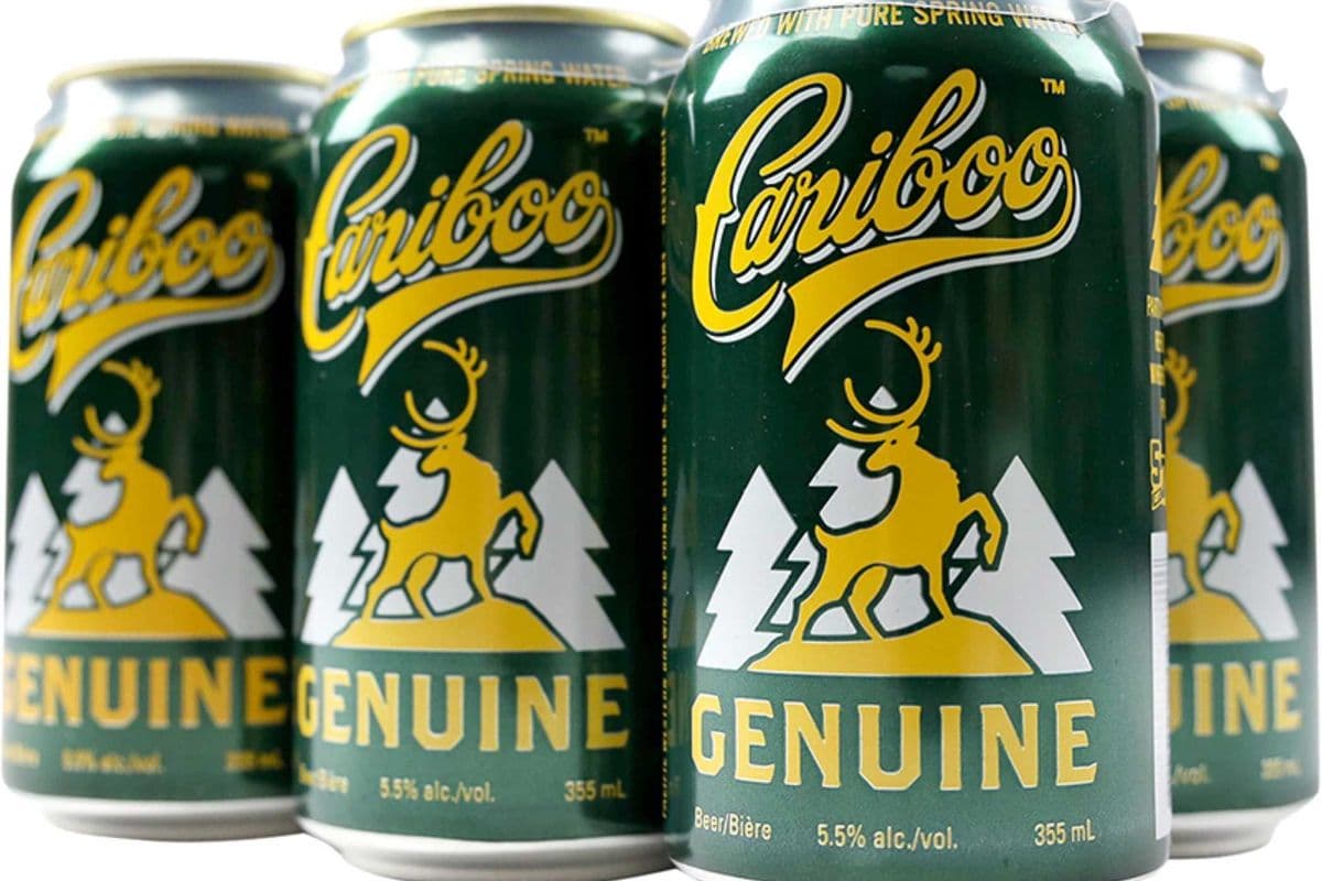 Cariboo Genuine Draft Lager - 6x355mL Cans (6 x 355 ml)