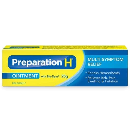 Preparation H - Pommade Hémorroïde / Hemorrhoid Ointment (25 g)