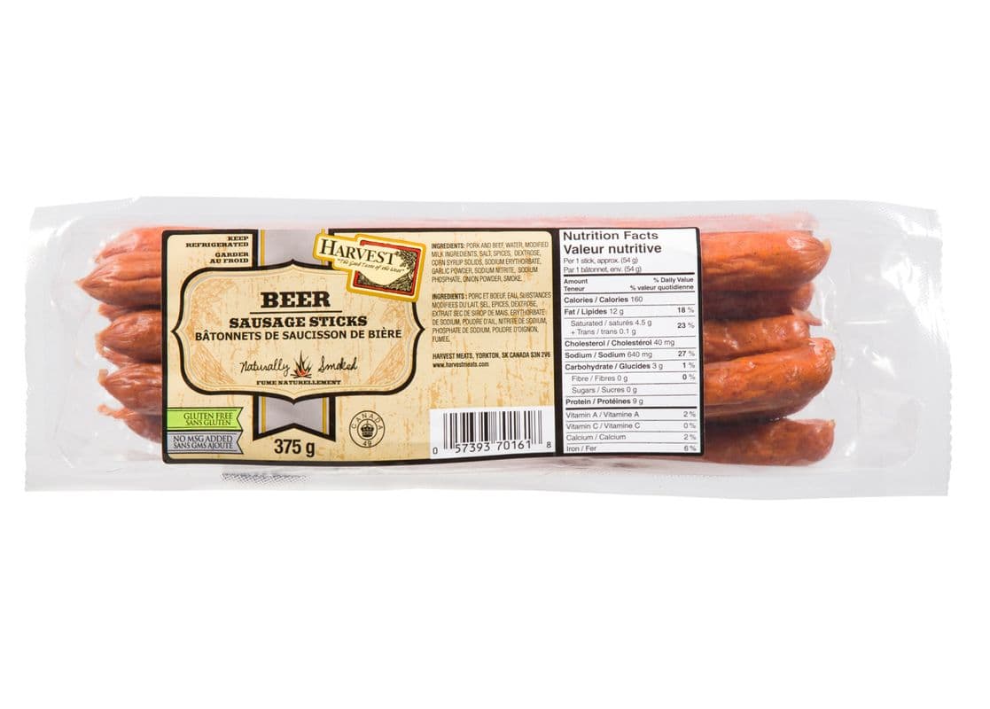 Harvest Beer Sausage Sticks (675 g)