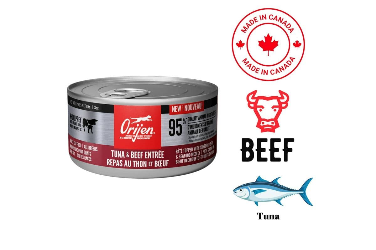 Orijen Tuna & Beef Entree Canned Cat Food (3 oz)