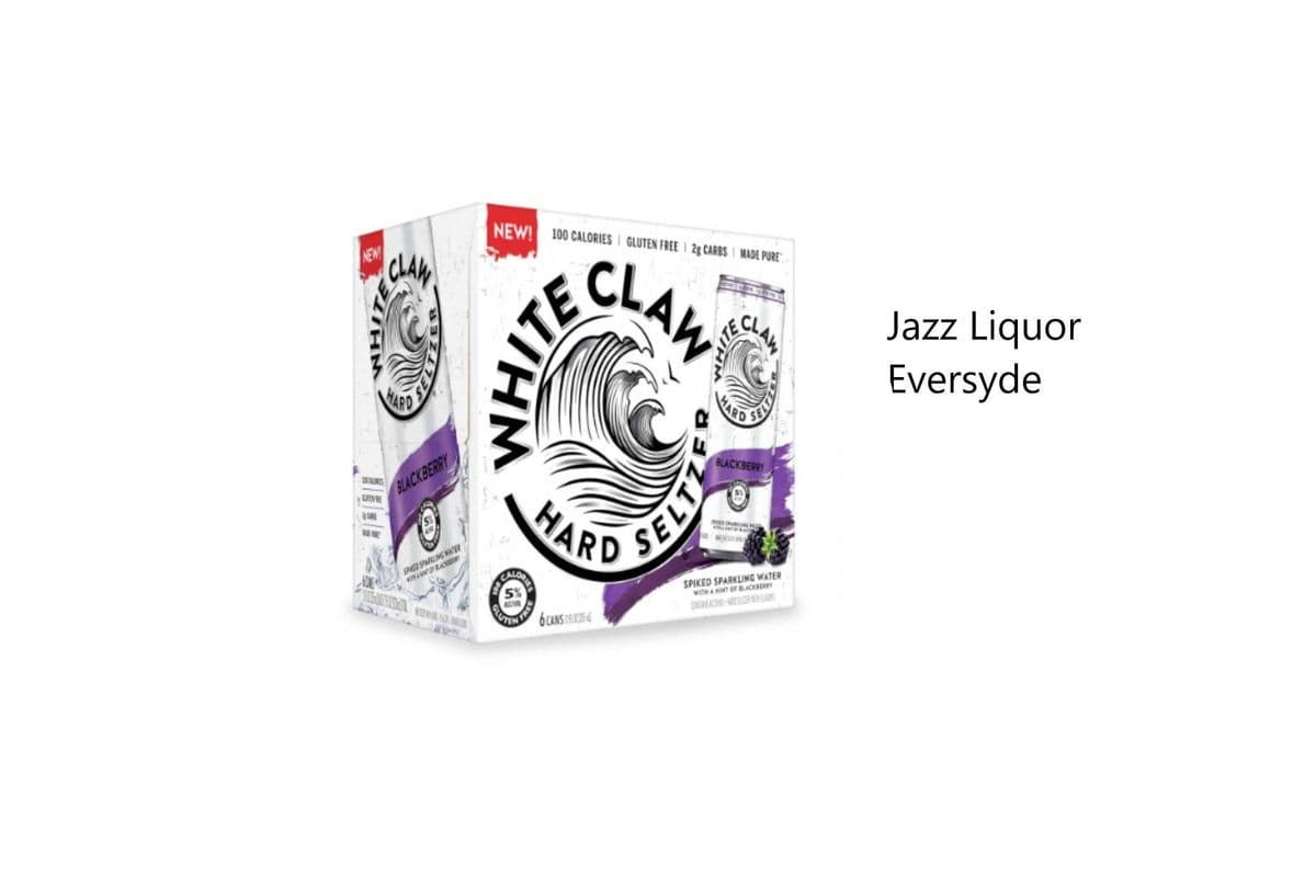 WHITE CLAW BLACKBERRY 6pkc (1 x 6×355ML)