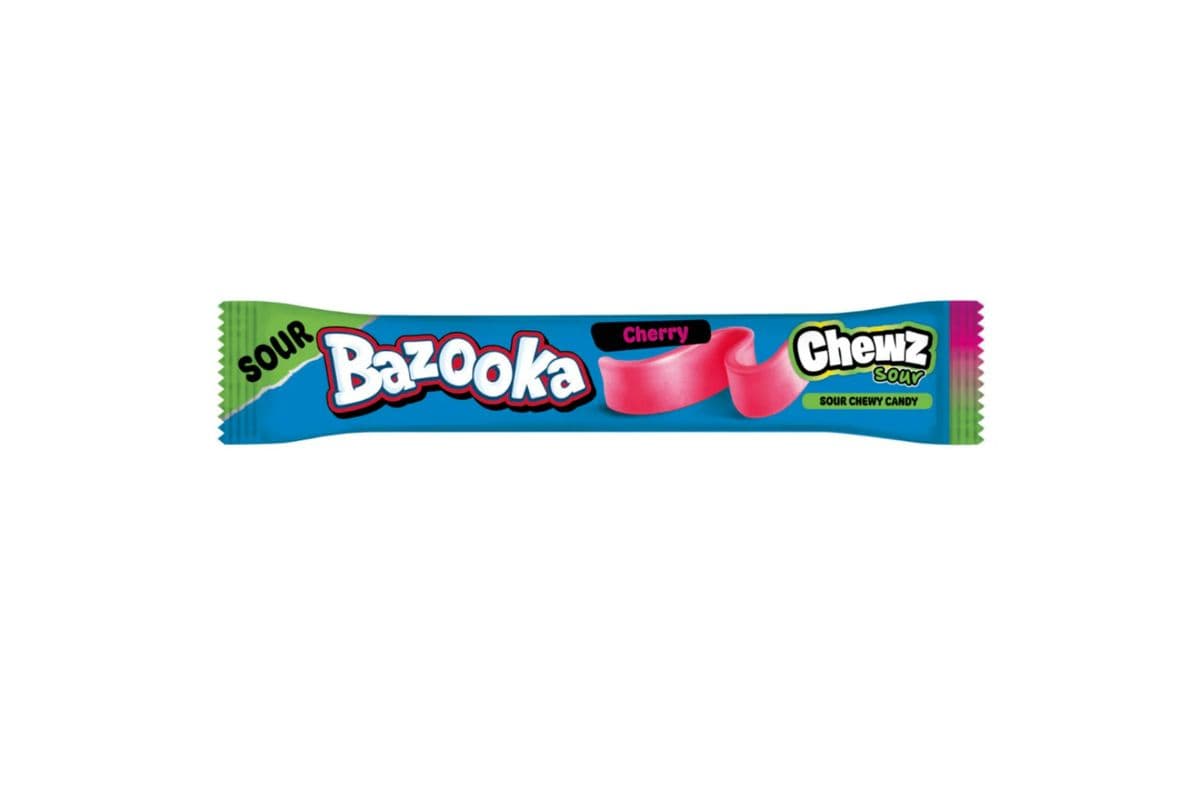 Bazooka Chew Bar Sour Cherry