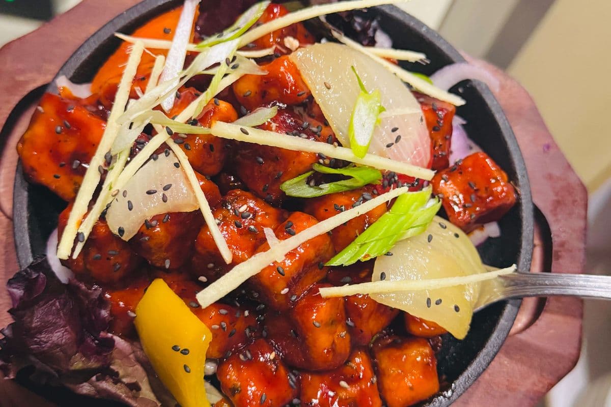 Chilli Paneer Skillets (Dry)