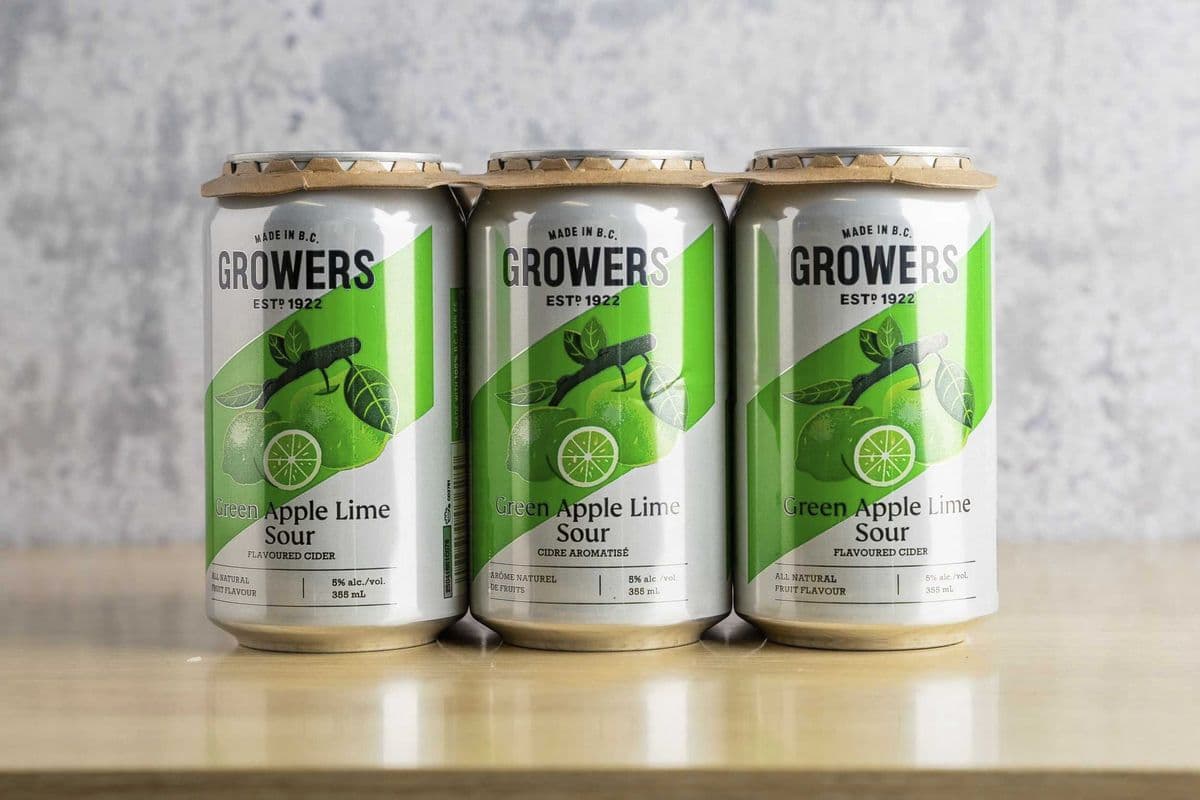 Growers Apple Lime Can (6 x 355ml)