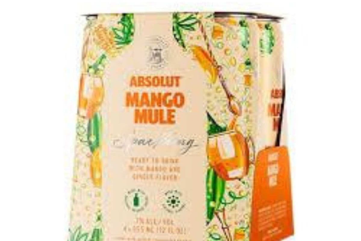 ABSOLUT MANGO MULE COCKTAIL 4 CANS (1 x 355ML)