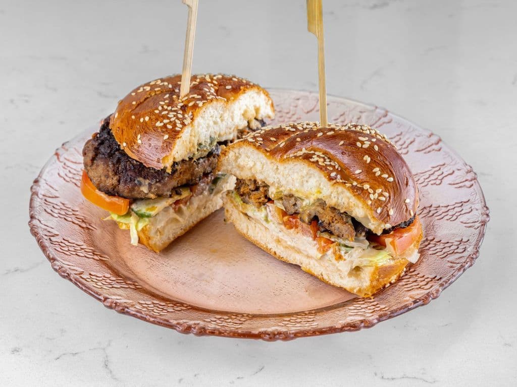 Wagyu Beef Kebab Sandwich