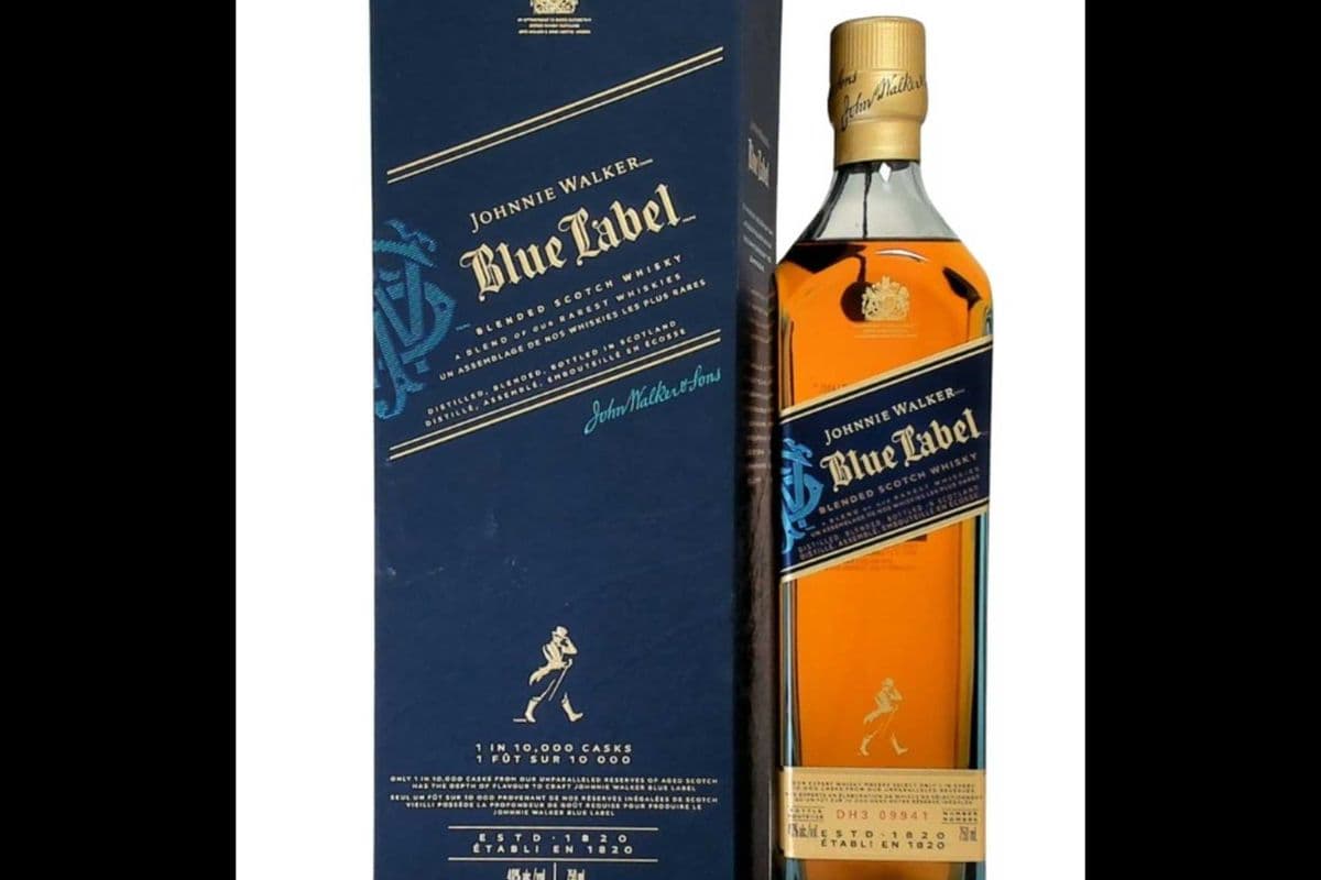 JOHNNIE WALKER BLUE LABEL (1 x 750ml)
