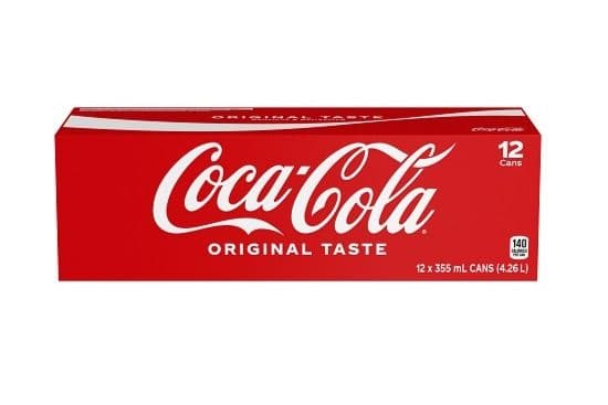 Coca-Cola Classic 355 ml (12 Pack) 1001541