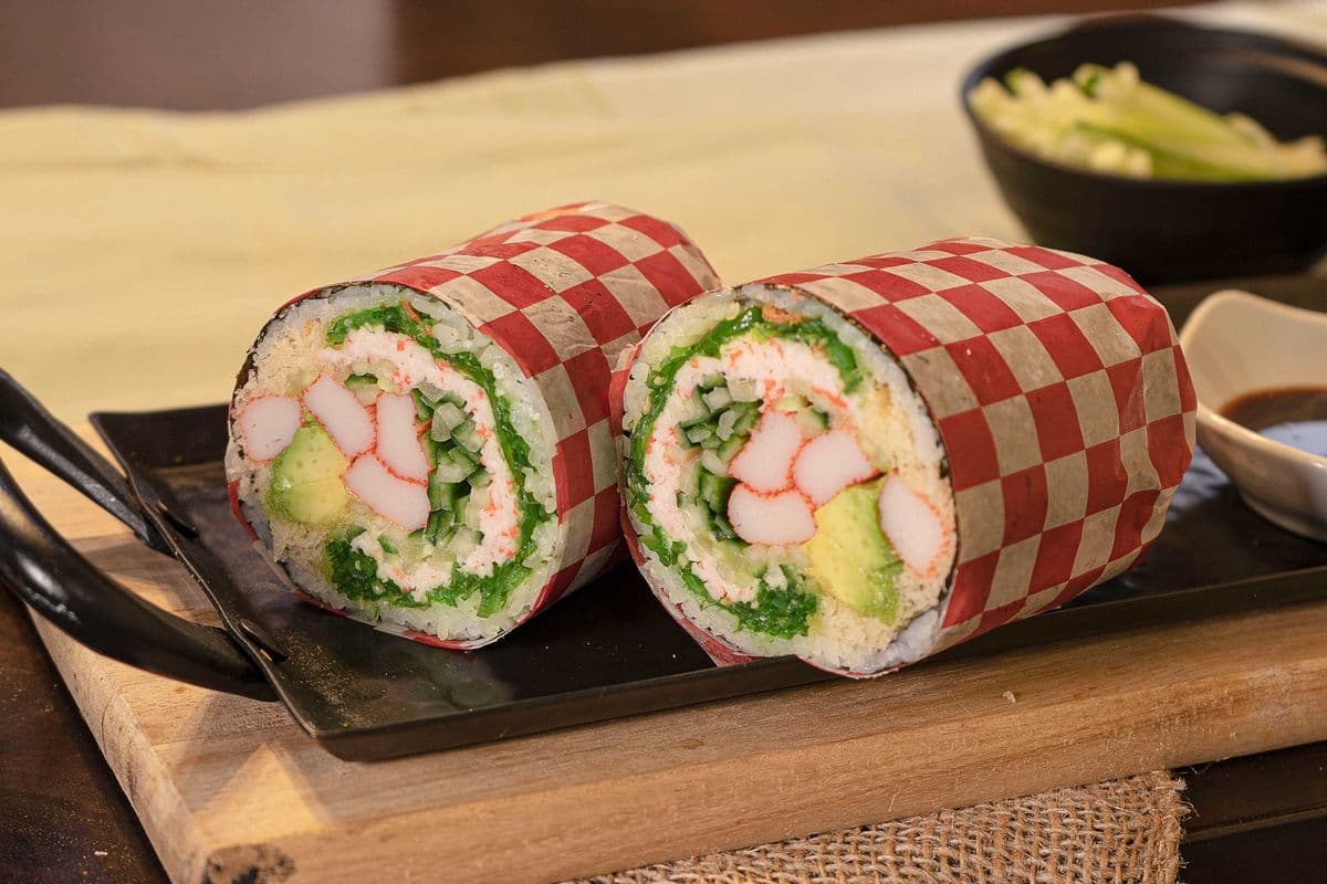 Crab Sushi Burrito
