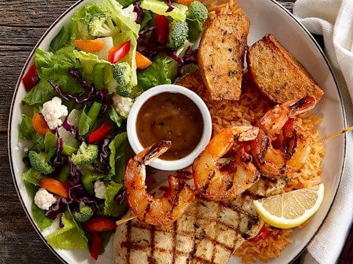 Duo poulet et crevettes / Chicken & Shrimp Duo