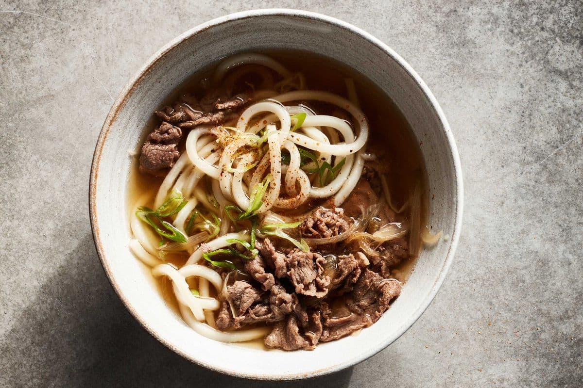 Beef Udon Noodle Soup