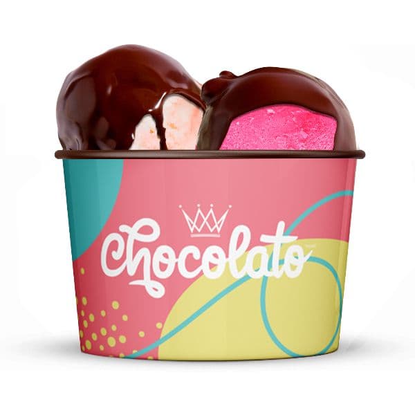 Gelato Dipped