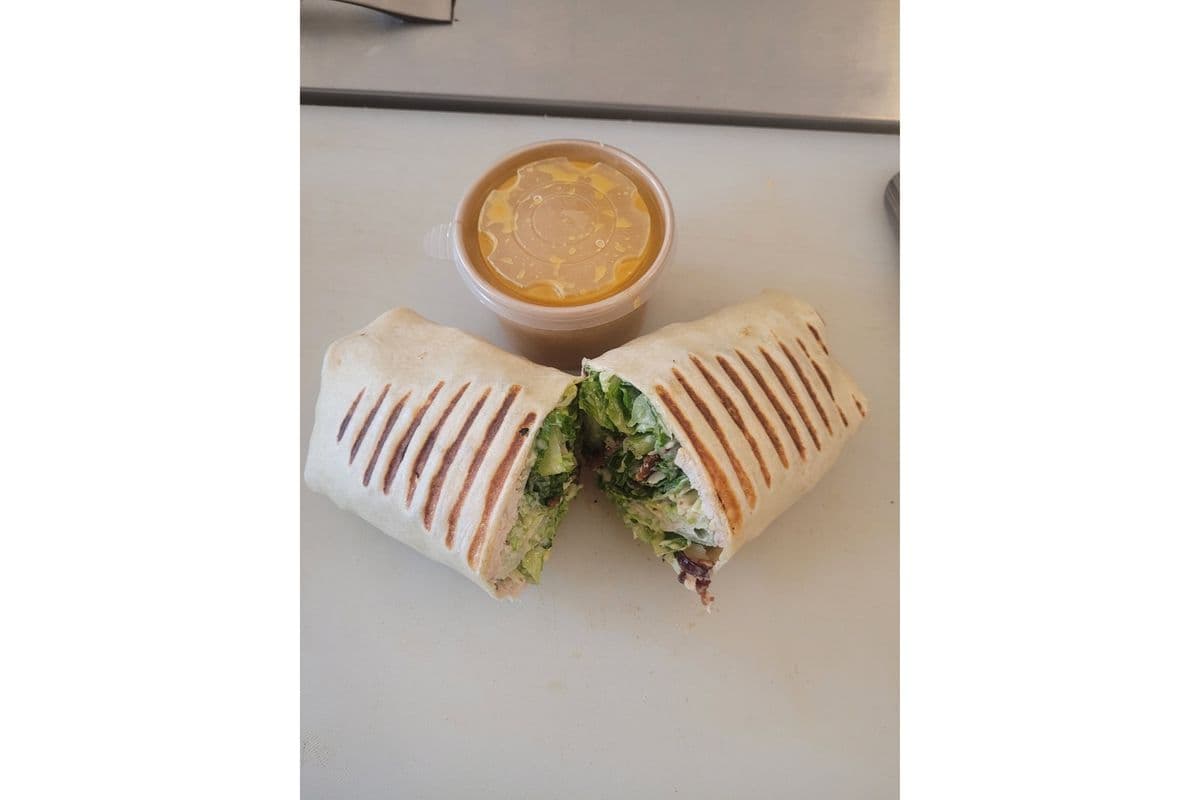Wrap with Soup Combo