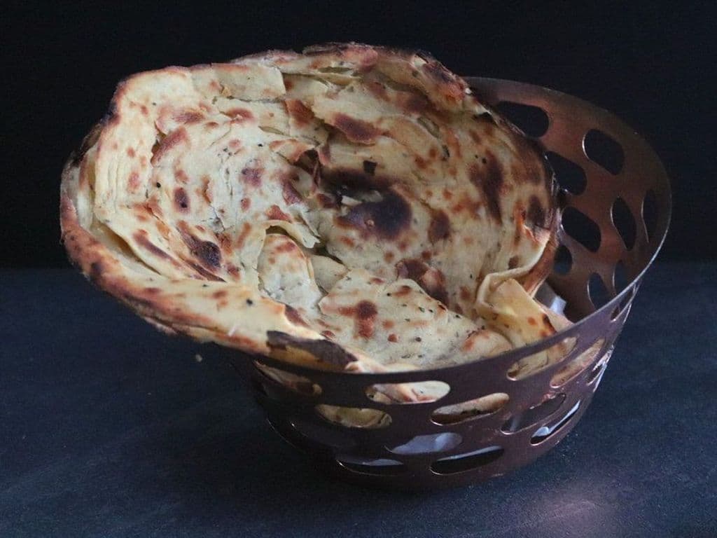 Ajwaini Lacha Parantha