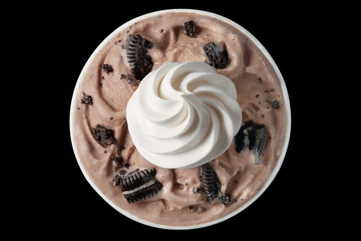 Oreo Hot Cocoa Blizzard Treat