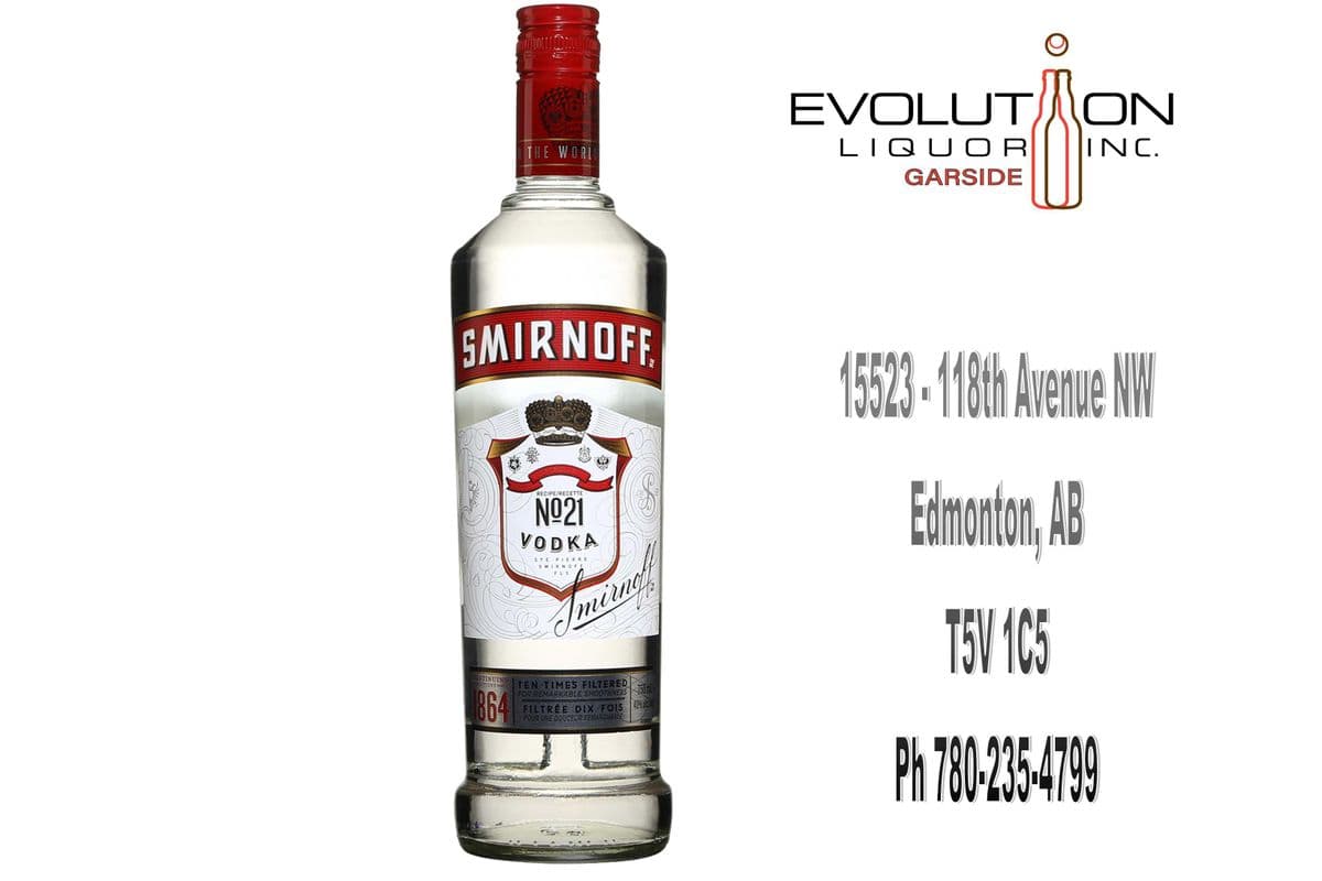 Smirnoff Vodka 0750G (1 x 750ml Glass Bottle)