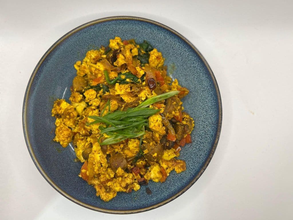 Tofu Veggie Scrambler