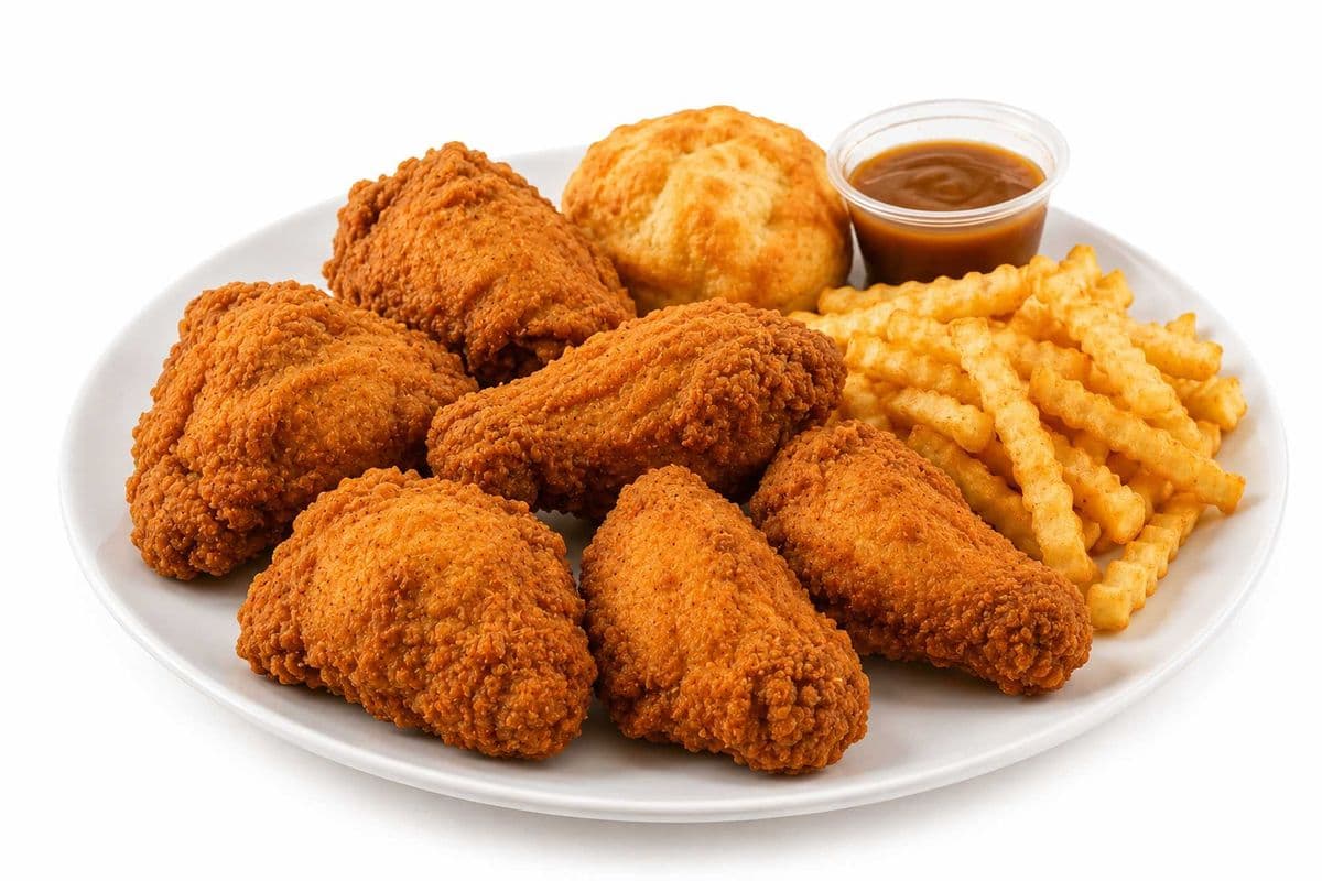 6 Piece Chicken Meal