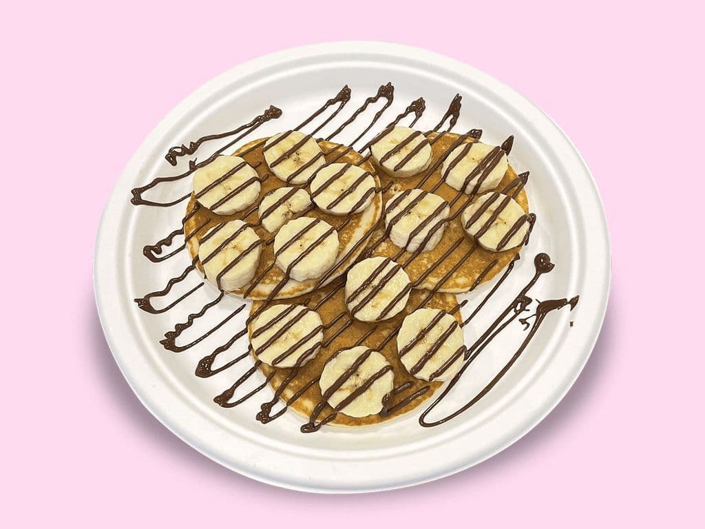 Banana Nutella Pancakes