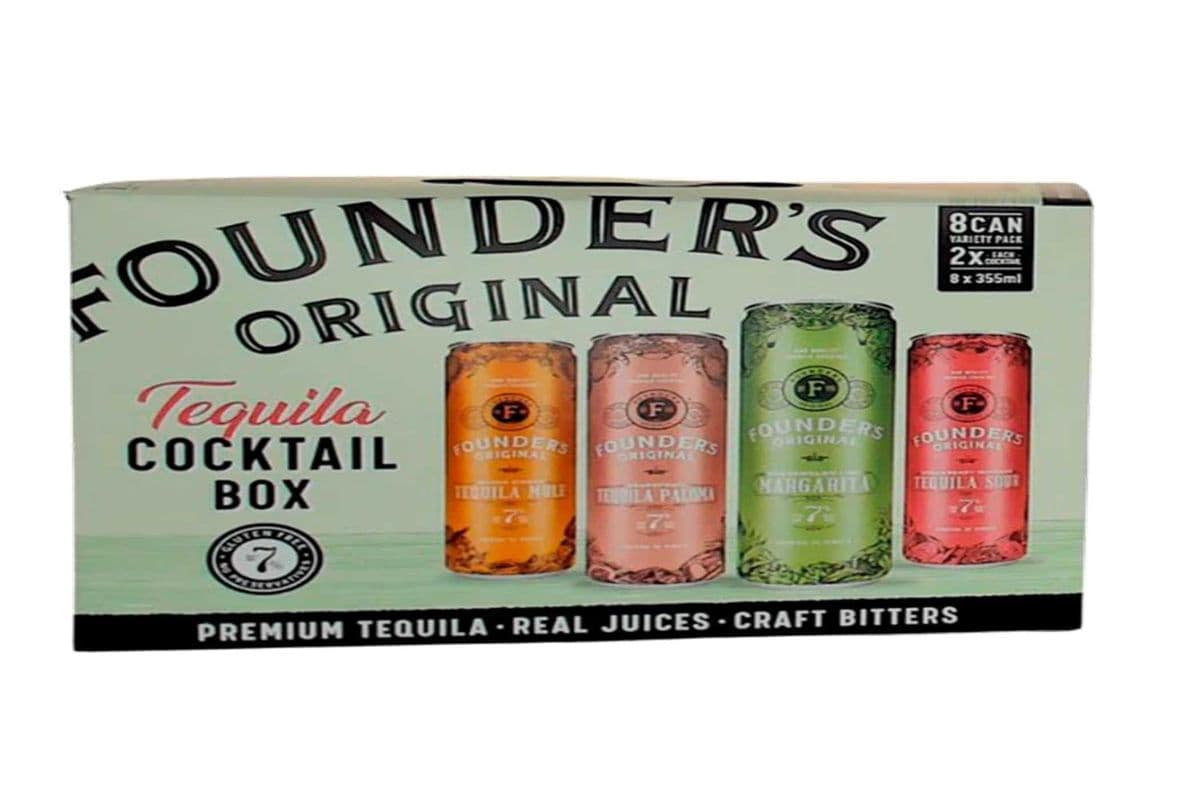 FOUNDERS ORIGINAL TEQUILA COCKTAIL BOX 8 CANS (8 x 355ML)