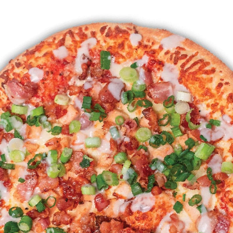 Pizza alfredo 10"