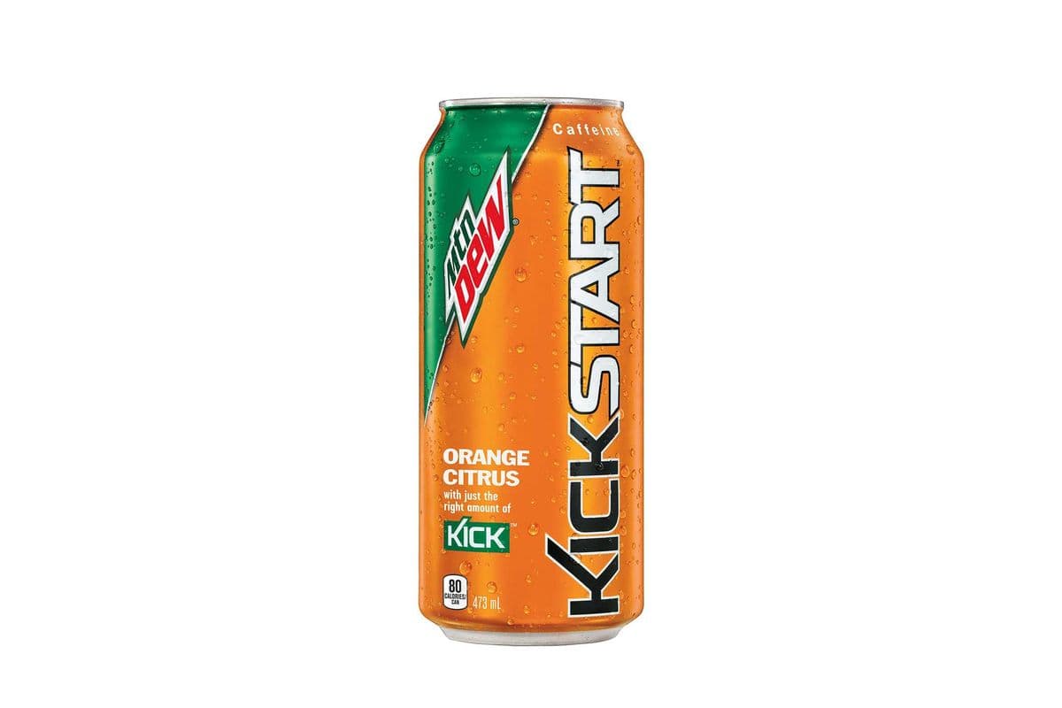 Mountain Dew Kick Start Orange Can 473ml