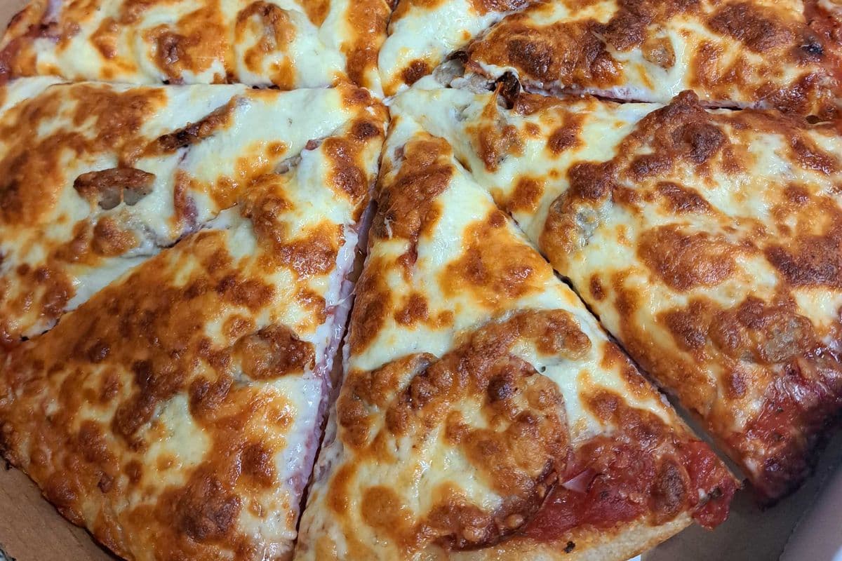 THIN 12"-Crust Meat Lovers Pizza