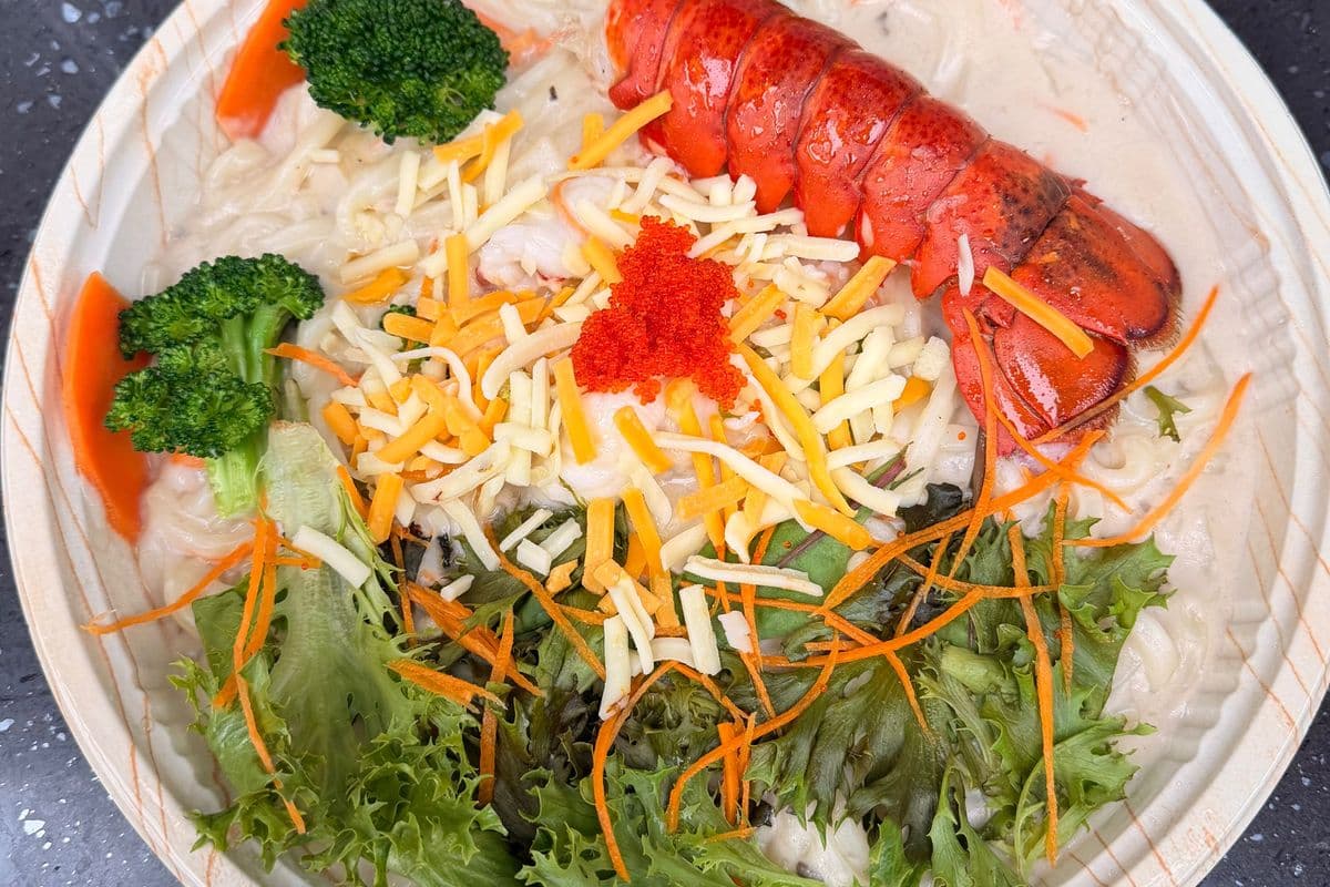 👍👍(NEW)Creamy Cheese Lobster Udon