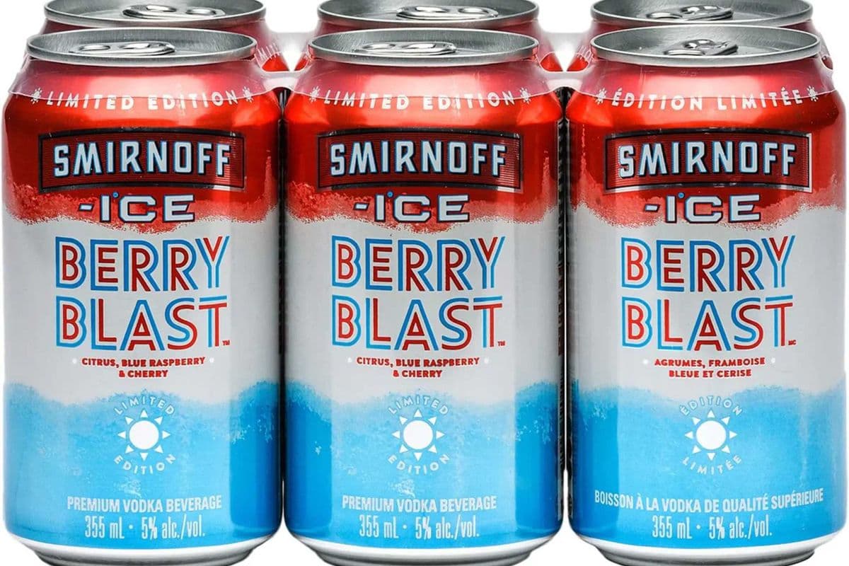 SMIRNOFF ICE BERRY BLAST 6PK (1 x 6X355ML)