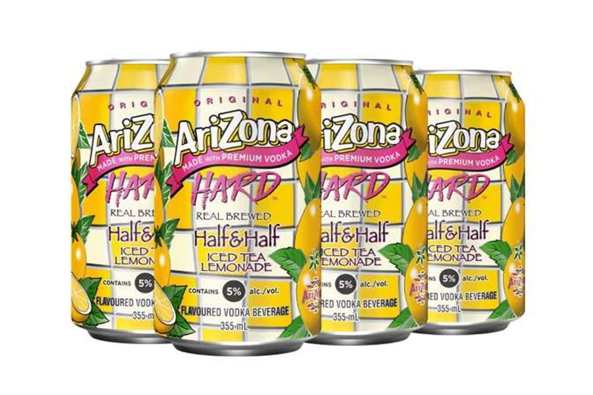 ARIZONA HARD HALF & HALF 4 CANS (6 x 355 ML)