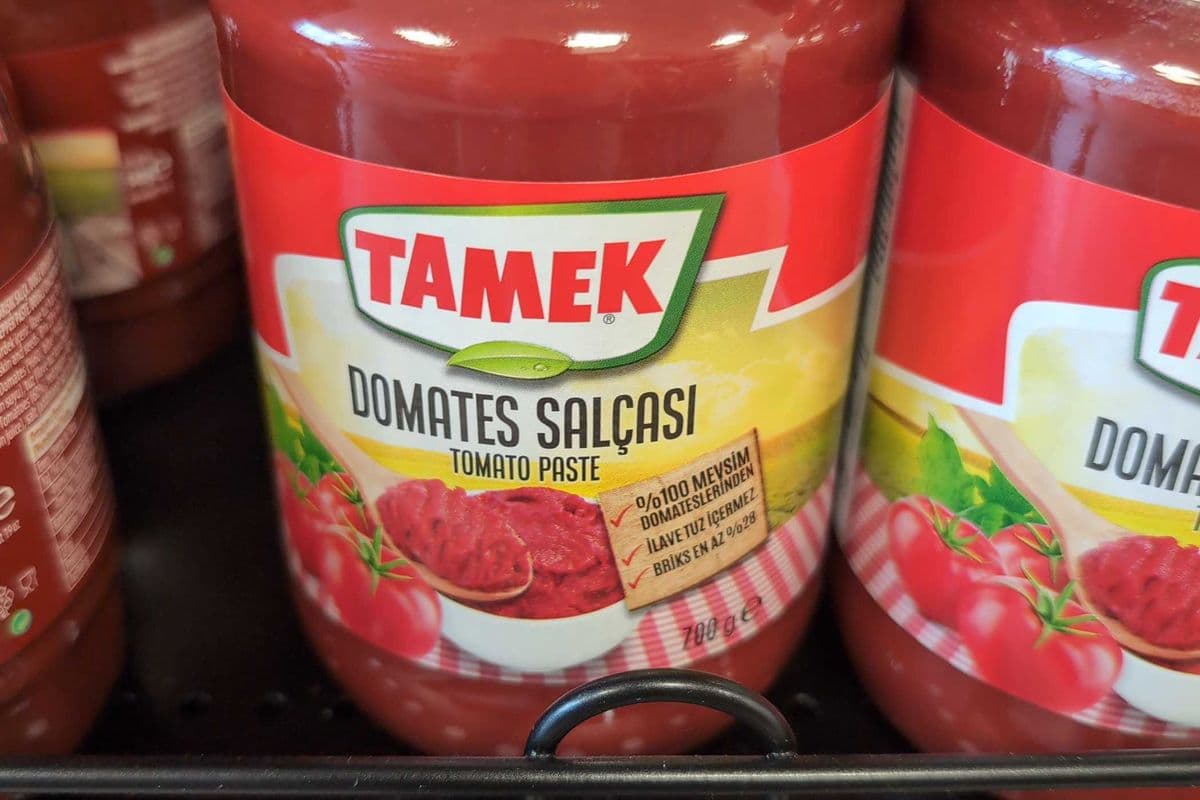TAMEK Tomato Paste Jar DOMATES SALCASI 700g