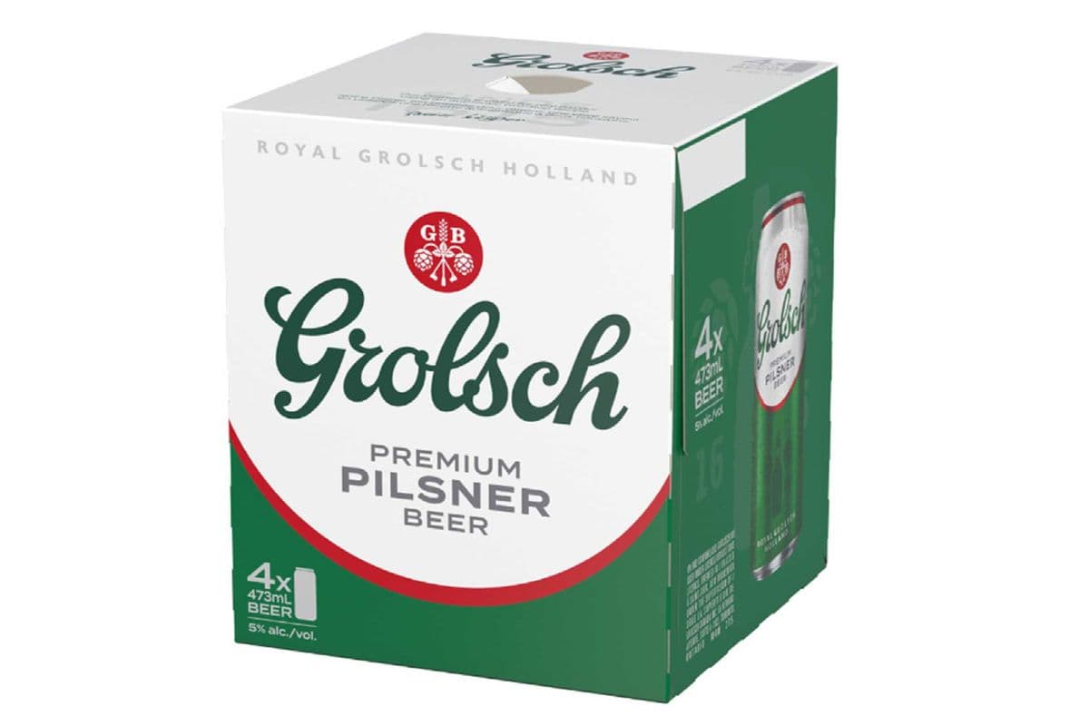883828. GROLSCH (4 x 473ML (CANS))