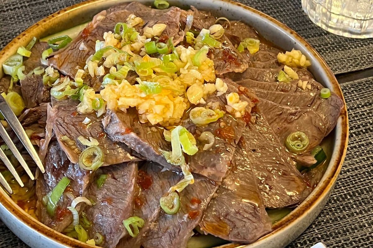113. Spicy Sliced Beef Shank w/ Garlic