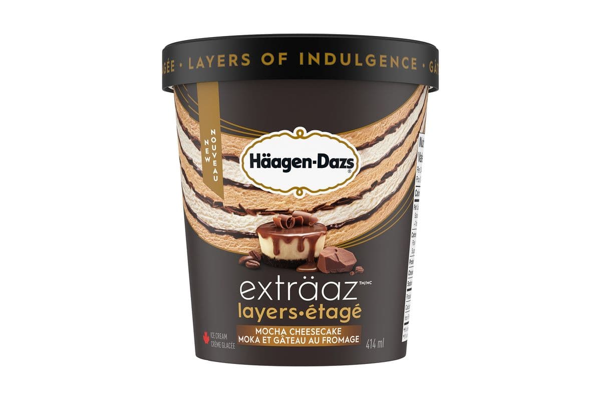 Häagen-Dazs Extraaz Layers Moka Cheesecake (414 ml)