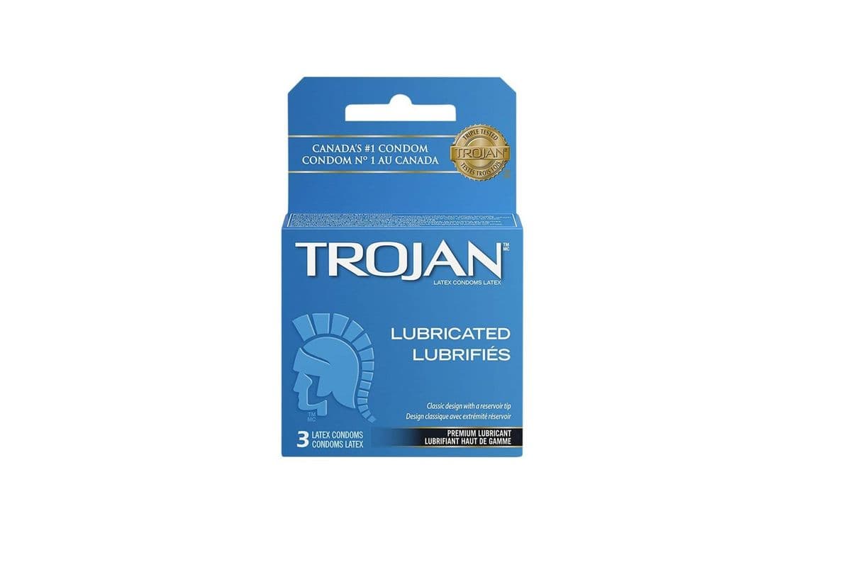 Trojan Condoms classique lubrifiés (3 mcx) / Trojan Classic Lubricated Condoms (3 Pack)