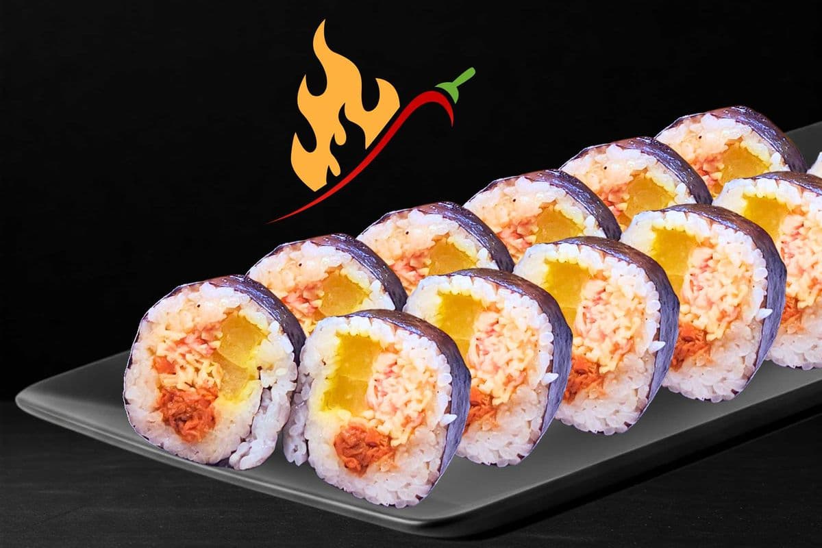 SPICY CRAB MAYO GIMBAP (12PCS)